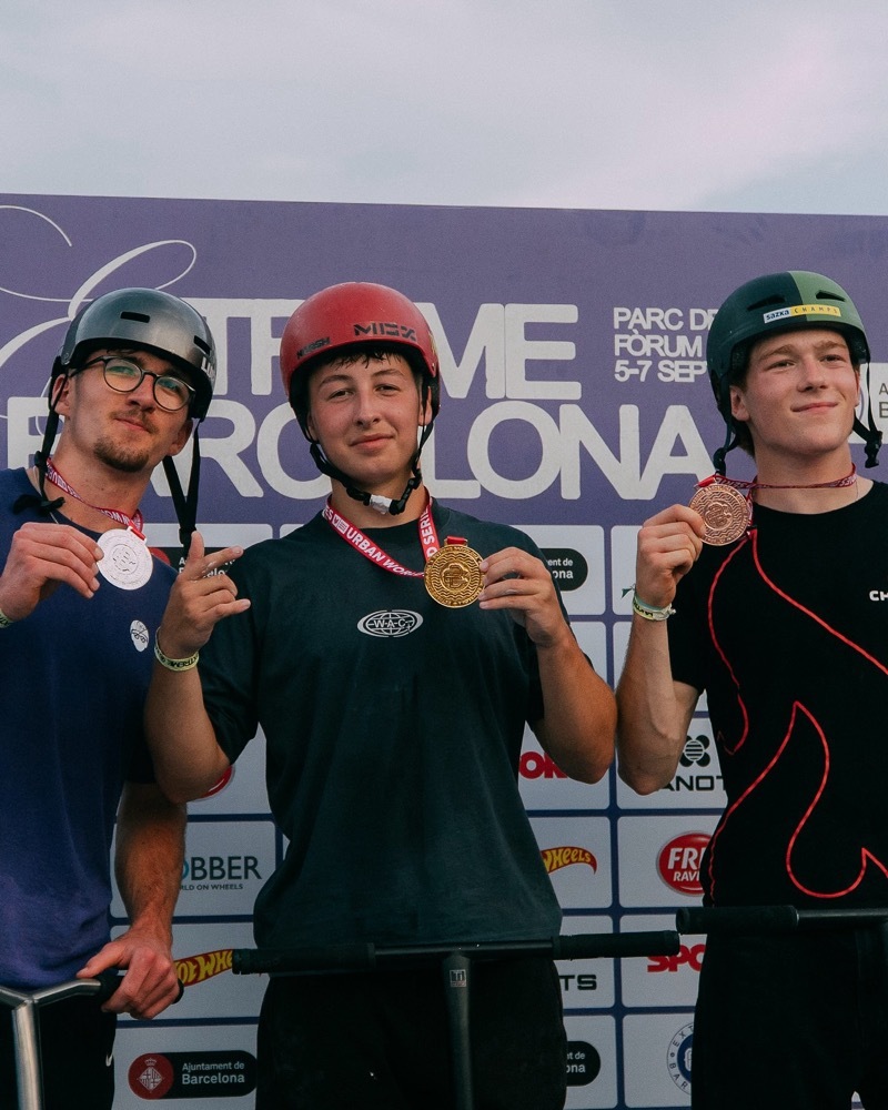 Other image for Prestigious win for scooter rider Charley